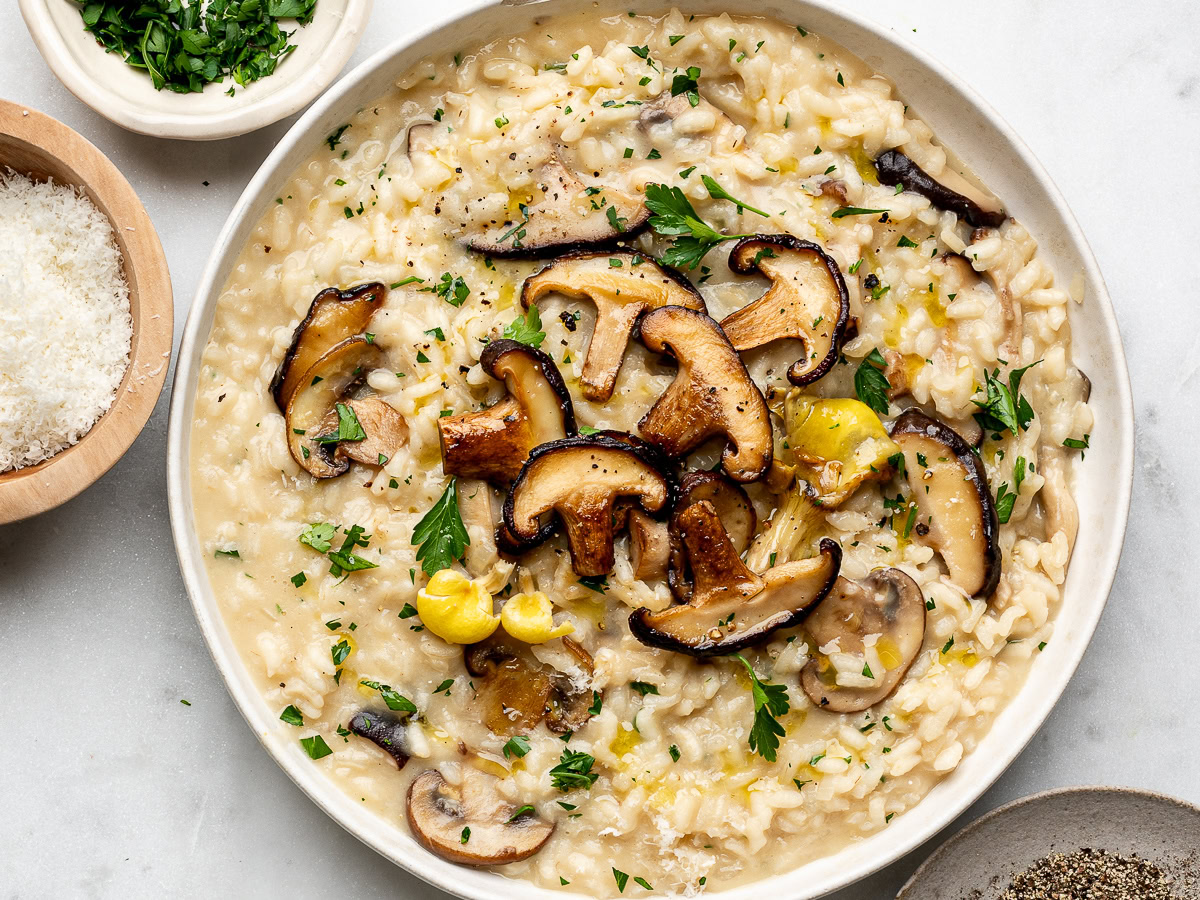 Mushroom Risotto